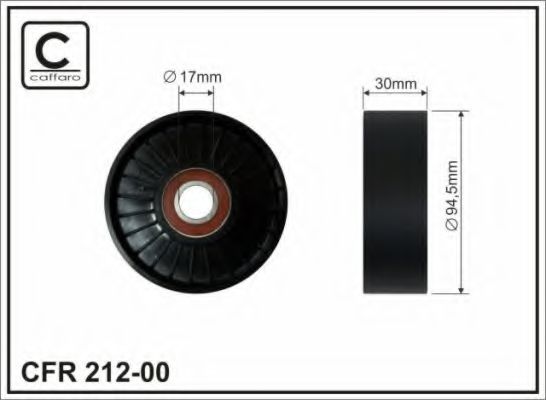 Ролик пасу DAYCO арт. 21200