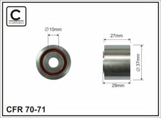 Ролик  Пасу поліклинового 1.9d (-ac) FEBIBILSTEIN арт. 7071