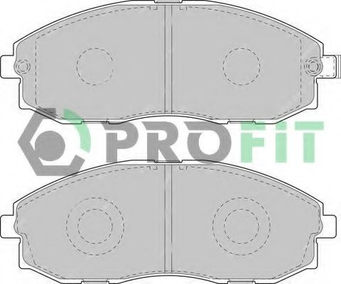 Колодки гальмівні дискові SPK арт. 50001498