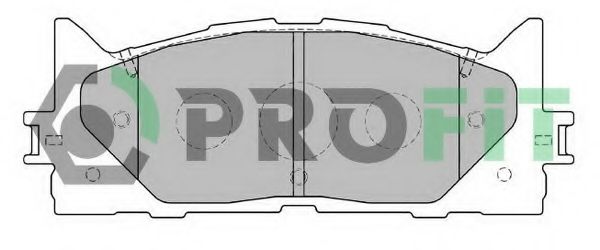 Колодки гальмівні дискові FERODO арт. 50002014