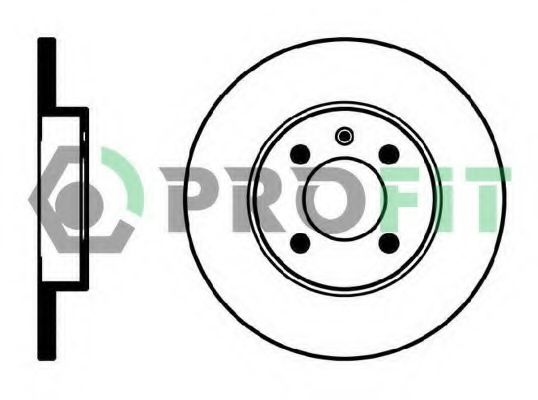 Диск гальмівний BREMBO арт. 50100205