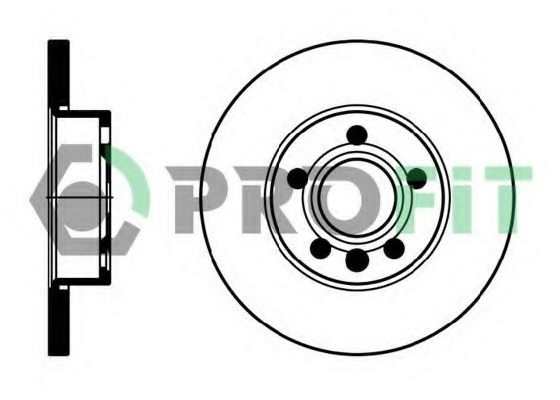 Диск гальмівний BREMBO арт. 50101011