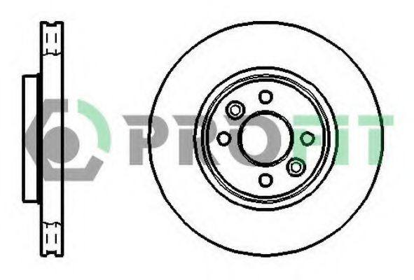 Диск гальмівний BREMBO арт. 50101124