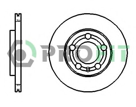 Диск гальмівний ABS арт. 50101164