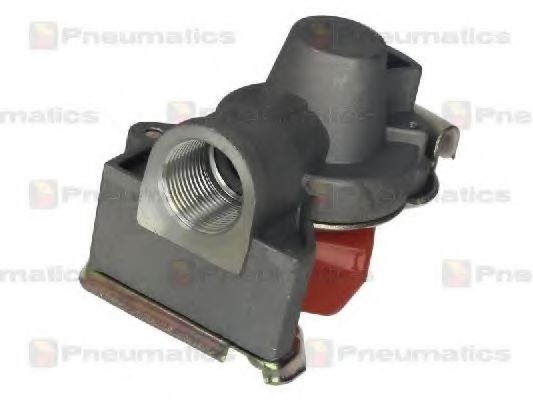 Пневматична муфта (Ручка дверей, розмір різьби M22x1,5мм, колір червон, клапан в комплекті)