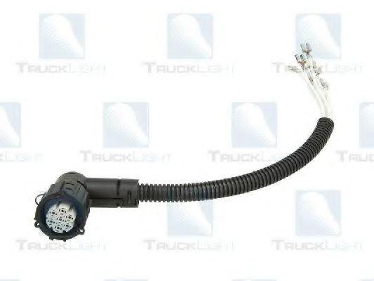 Електричний роз’єм (кількість контактів: 7, форма штекера: байонет/круглий, мама, AMP 1.5,дріт) DAF XF 95 MAN TGA RVI MAGNUM, PREMIUM SCANIA 4, R I VOLVO FH, FH16, FM, FM II 09.90-