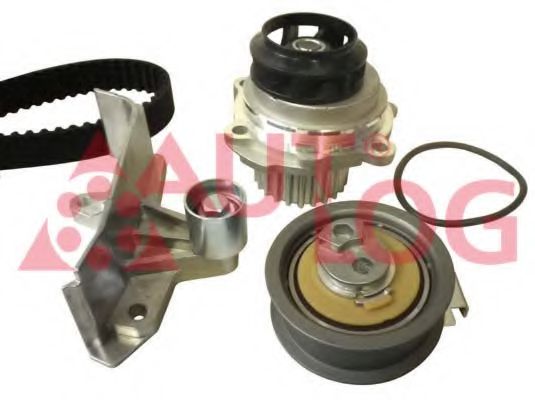 Помпа води + комплект ремня ГРМ Audi A4 00-08/A6 01-05/ VW Passat 2.0 01-05 SKF арт. WK3047