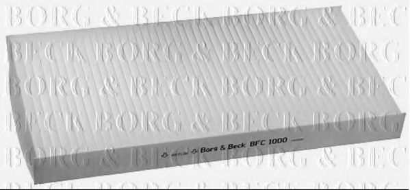 BFC1000 BORG & BECK - Фільтр салону MECAFILTER арт. BFC1000