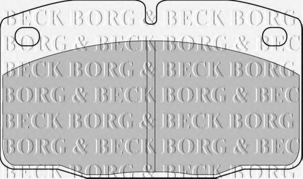 BBP1117 BORG & BECK  Гальмівні колодки до дисків FEBIBILSTEIN арт. BBP1117