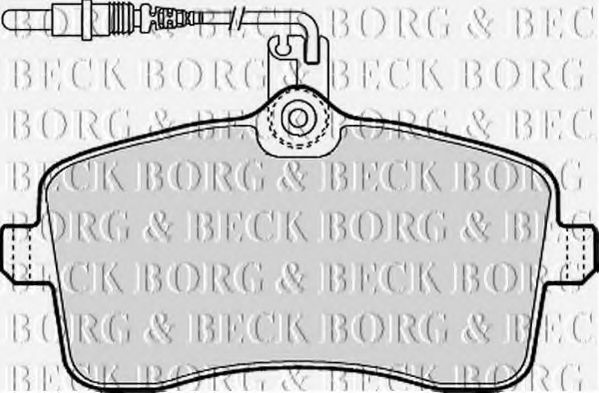 Гальмiвнi колодки дисковi DELPHI арт. BBP1897