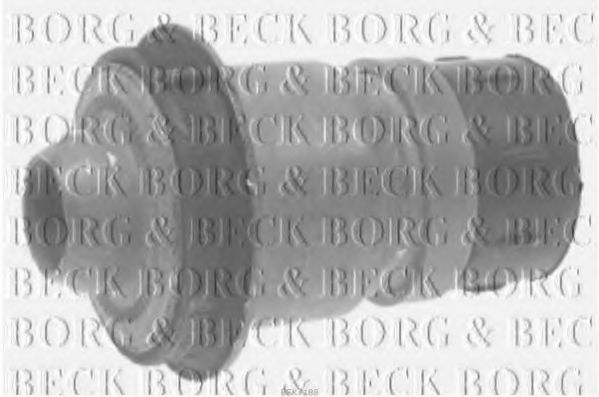 BSK7188 BORG & BECK - Сайлентблок балки L/R