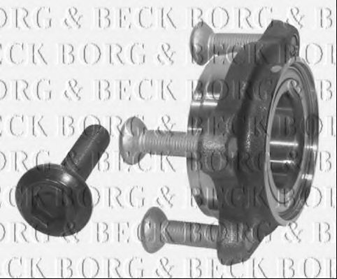 BWK723 BORG & BECK - Комплект підшипника ступиці