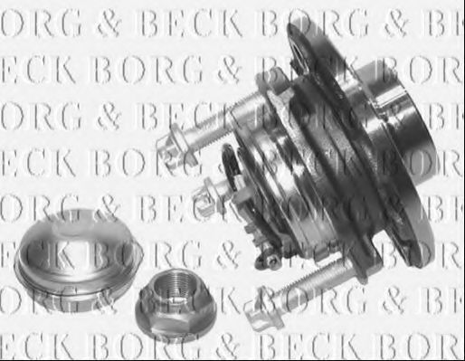 BWK973 BORG & BECK - Комплект підшипника ступиці