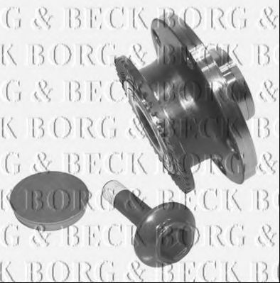 BWK906 BORG & BECK - Комплект підшипника ступиці