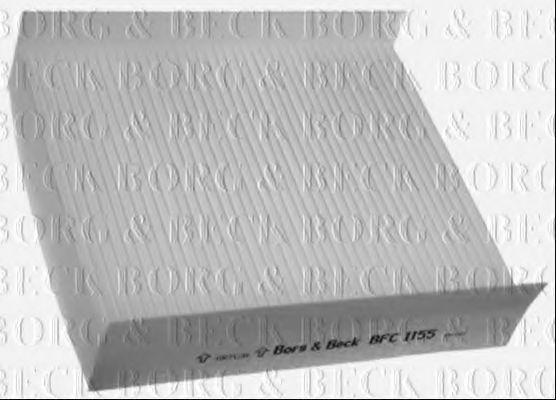 BFC1155 BORG & BECK - Фільтр салону MECAFILTER арт. BFC1155