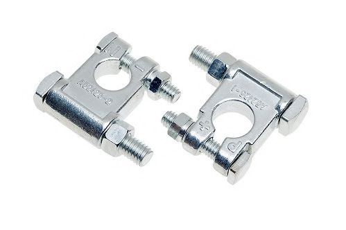 Клемма АКБ цинк болт и гайка 10мм 2 шт StartVOLT