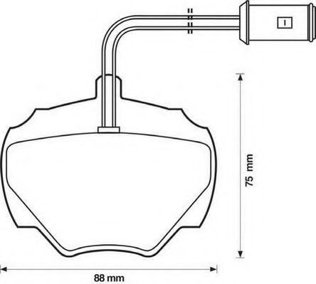 JURID LANDROVER Колодки тормозные задние Discovery,Range Rover I,II 86- ROADHOUSE арт. 571440J