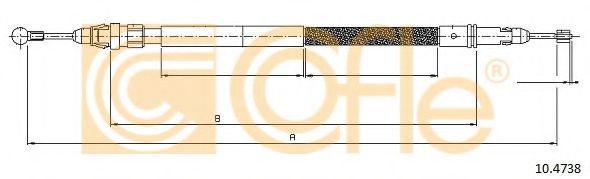 Трос ручника