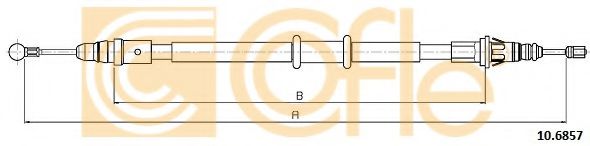 Трос ручника