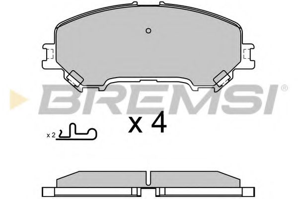 Гальмівні колодки пер. Qashqai II/Kadjar 13- (Akebono) TEXTAR арт. BP3629