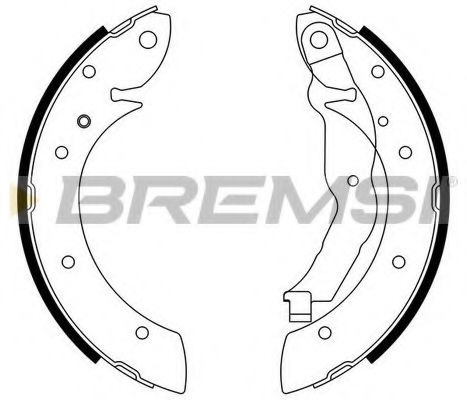 Гальмівні колодки зад. BMW 3(E36) 90-00 (TRW) ABE арт. GF0077