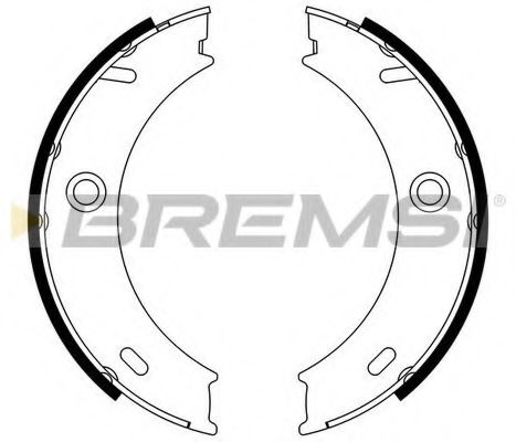 Колодки ручного гальма Sprinter/LT 96-06 (спарка) BREMBO арт. GF0307