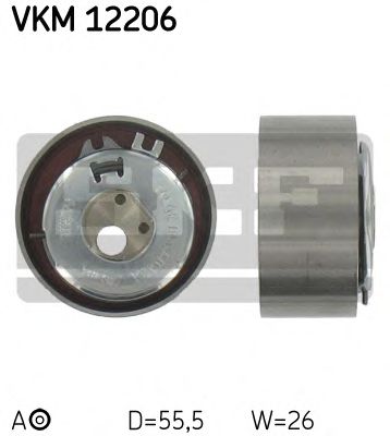 SKF FIAT натяжний ролик Doblo,Grande Punto, Panda 03- FIAT арт. VKM12206