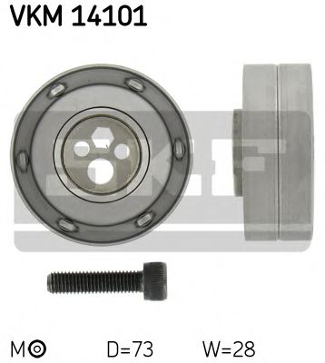 Ролик модуля натягувача ременя VAG арт. VKM14101