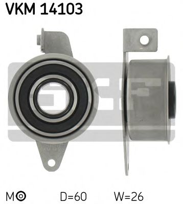 Фото - Ролик модуля натягувача ременя SKF - VKM14103
