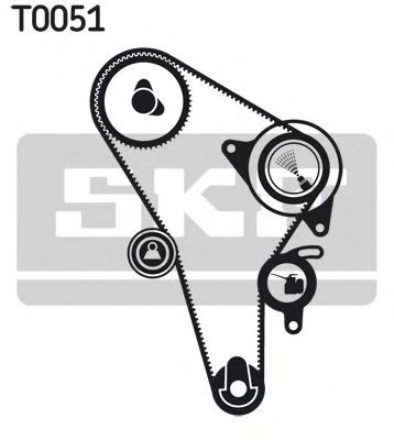 Комплект ременя ГРМ FEBIBILSTEIN арт. VKMA01010