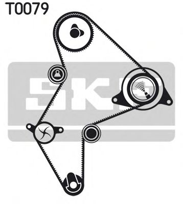 Комплект ременя ГРМ FIAT арт. VKMA03251