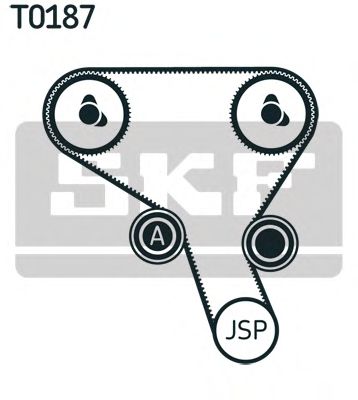 Комплект ременя ГРМ INA арт. VKMA06503