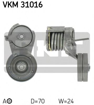 Натягувач ременя SEAT/SKODA/VW Leon/Toledo/Octavia/Bora/Golf 