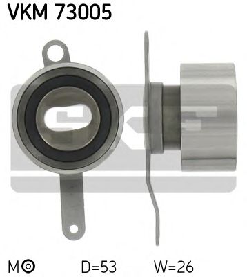 VKM 73005 SKF Ролик модуля натягувача ременя FKG арт. VKM73005