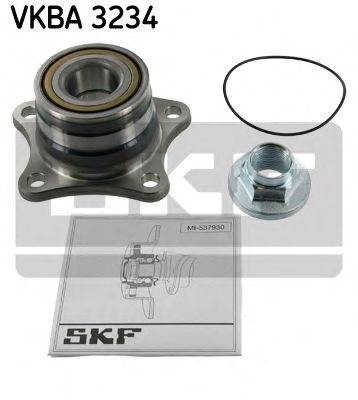 SKF TOYOTA підшипник задньої маточини  CARINA E 1.6, 1.8, 2.0 /AT190, AT191, CT190/ без ABS JAPANPARTS арт. VKBA3234