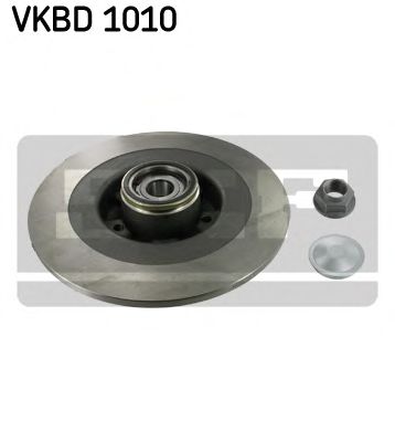 SKF RENAULT гальмівний диск задній. з підшипником ESPACE IV  02- ABS арт. VKBD1010