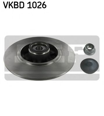 Гальмівний диск з підшипником GSP арт. VKBD1026