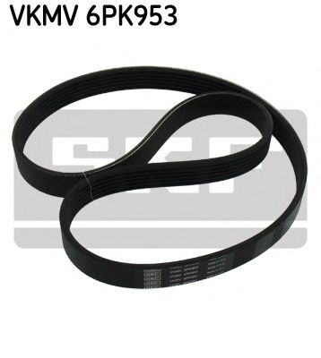 SKF ремінь поліклиновий 6PK953 OPTIBELT арт. VKMV6PK953