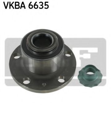 SKF SKODA підшипник передн.маточини(72mm) к-кт Fabia 05- ABS арт. VKBA6635