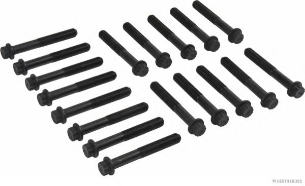 Комплект болтів з головкою системи TORX з чорного металу