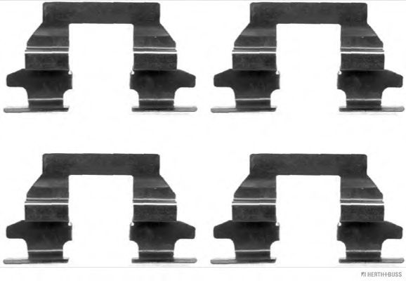 Монтажний к-кт гальмівних колодок