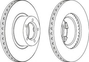 Р“Р°Р»СЊРјС–РІРЅРёР№ РґРёСЃРє BREMBO арт. DDF1621