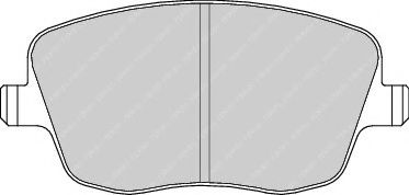 Гальмівні колодки дискові FRICTION MASTER арт. FDB1419