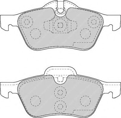 Гальмівні колодки дискові BREMBO арт. FDB1499