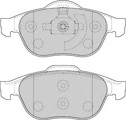 Гальмівні колодки дискові MEYLE арт. FDB1541
