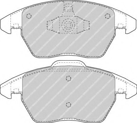 Гальмівні колодки дискові BOSCH арт. FDB1728