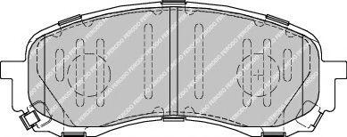 Колодки гальмівні дискові JAPANPARTS арт. FDB1863