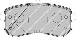 Гальмівні колодки дискові JAPANPARTS арт. FDB1902