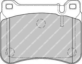 Колодки гальмівні дискові BREMBO арт. FDB1907