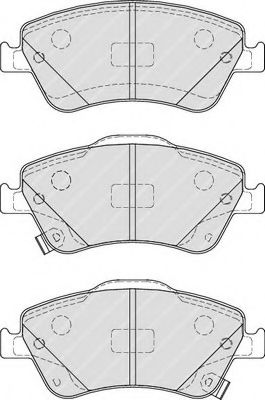 Гальмівні колодки, дискові BLUEPRINT арт. FDB4046